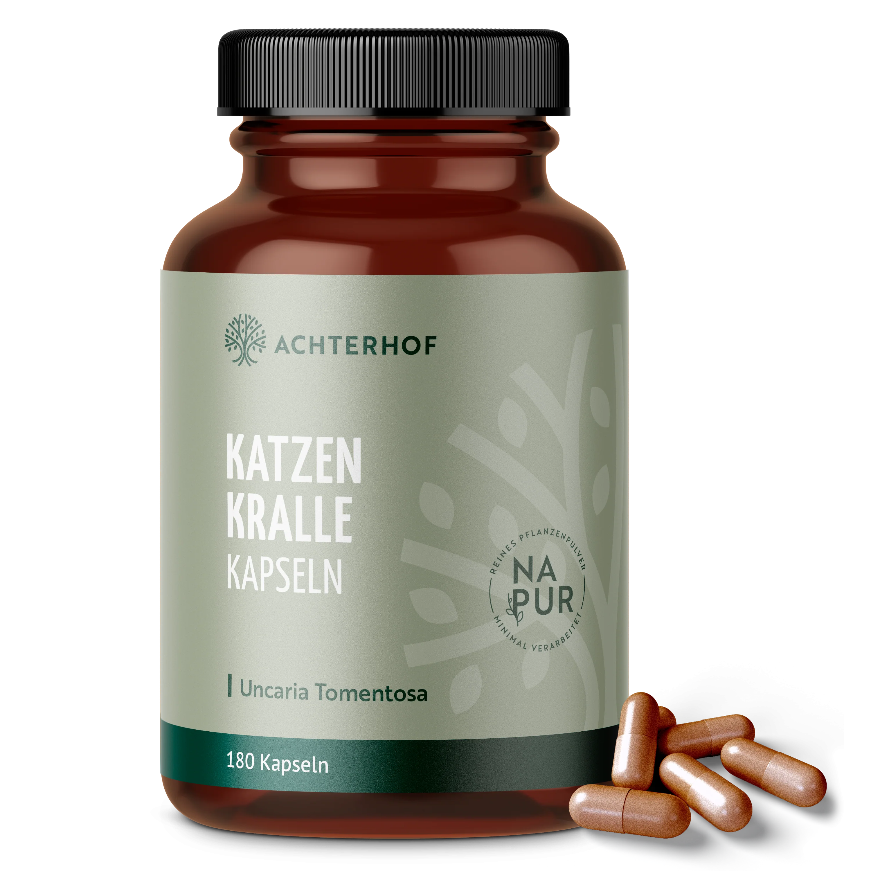 Katzenkralle Kapseln (Uncaria tomentosa) (180 Kapseln)