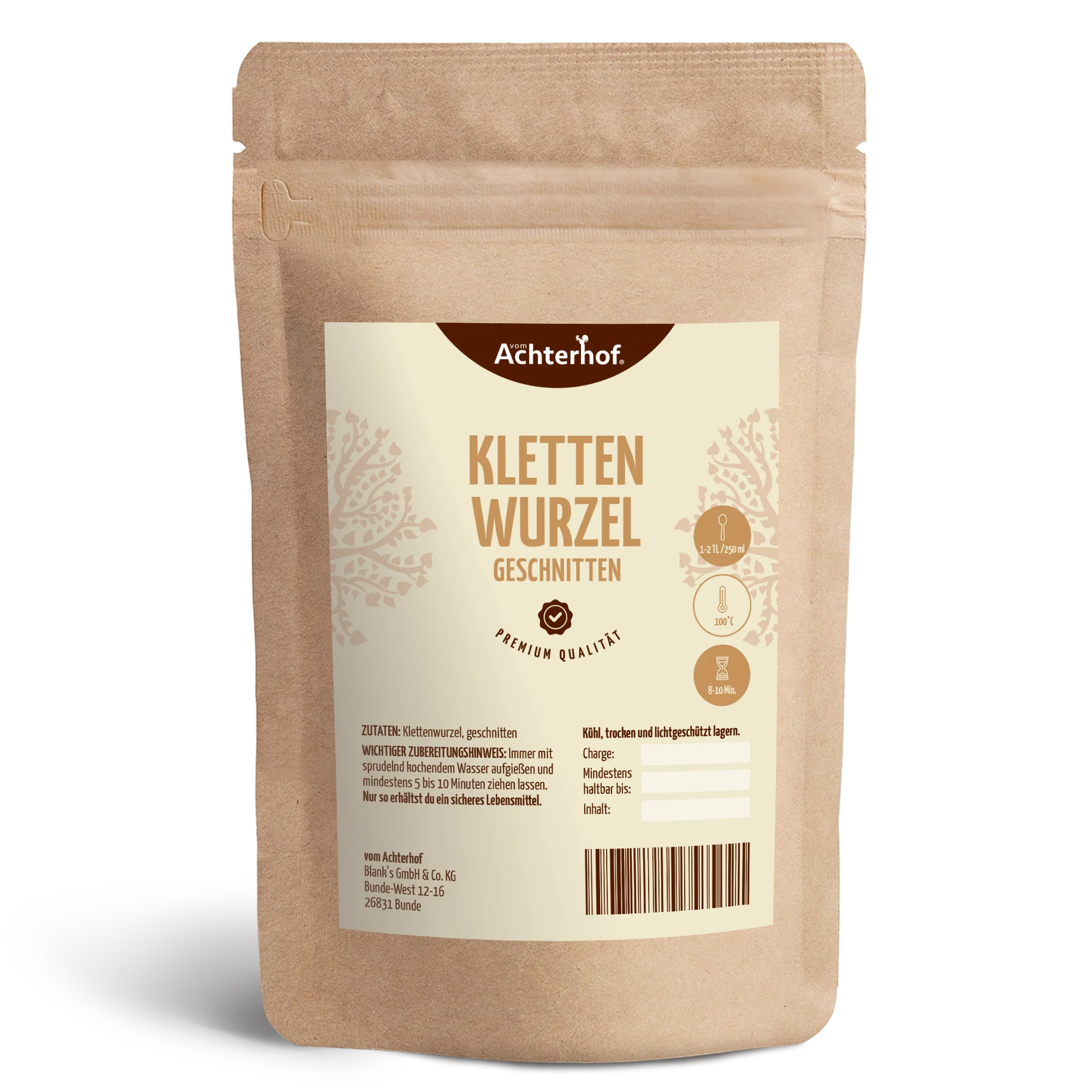 Klettenwurzel geschnitten (500g)