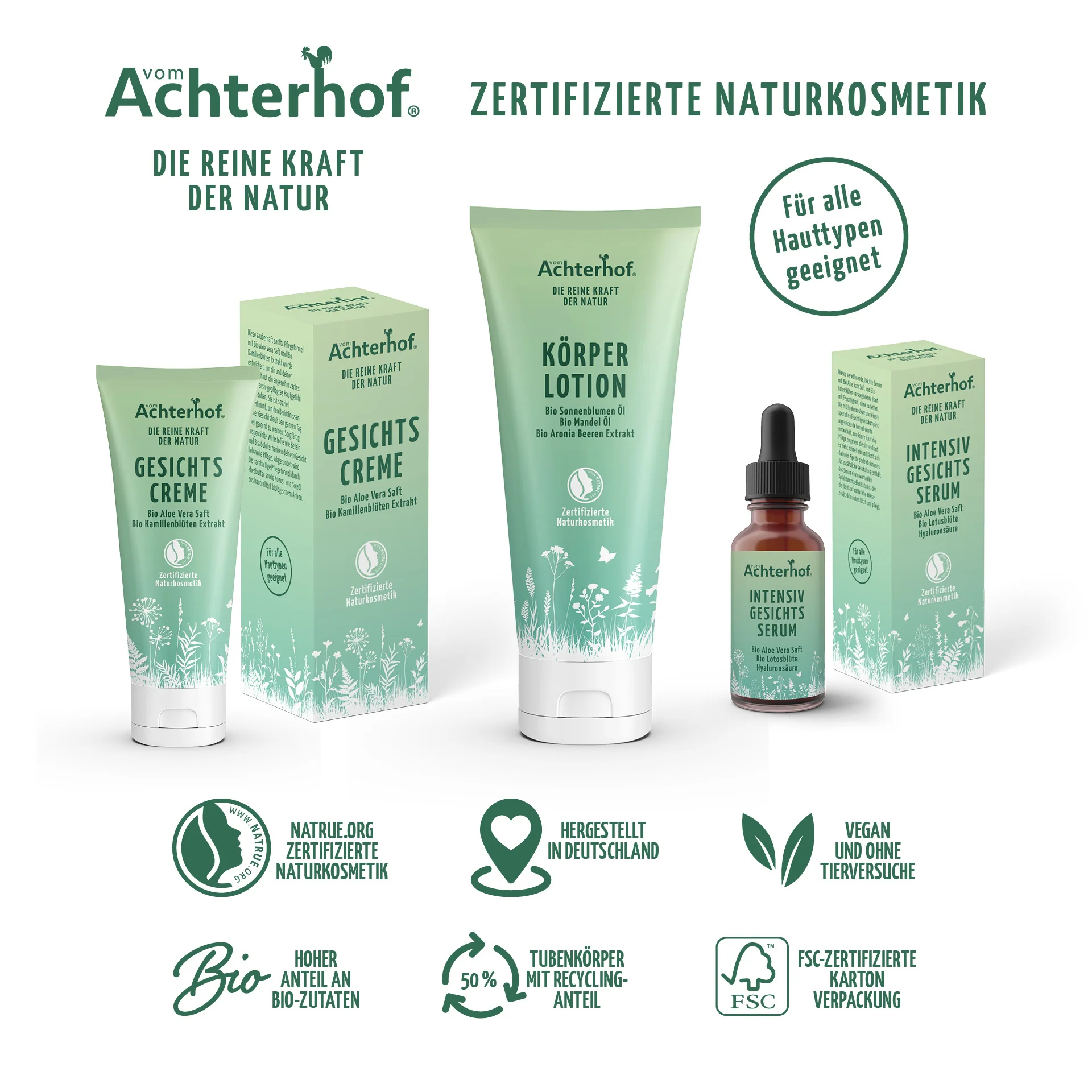 Körperlotion Naturkosmetik + Massagebürste mit Pflanzenfasern - Image 11