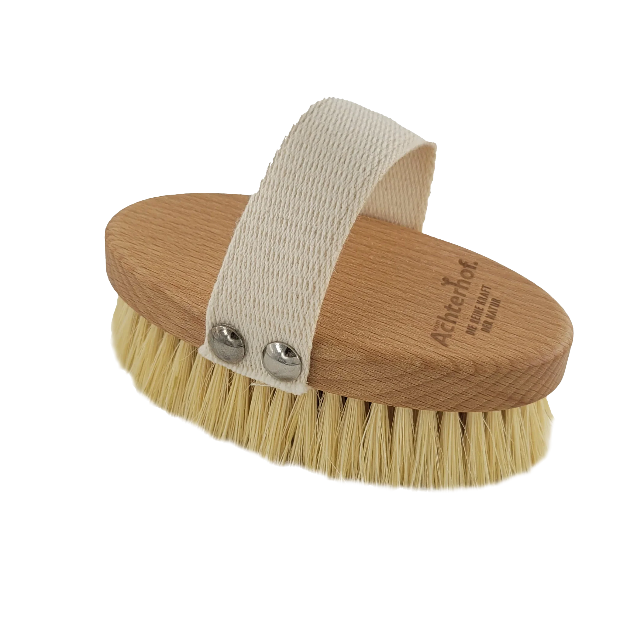 Körperlotion Naturkosmetik + Massagebürste mit Pflanzenfasern - Image 4