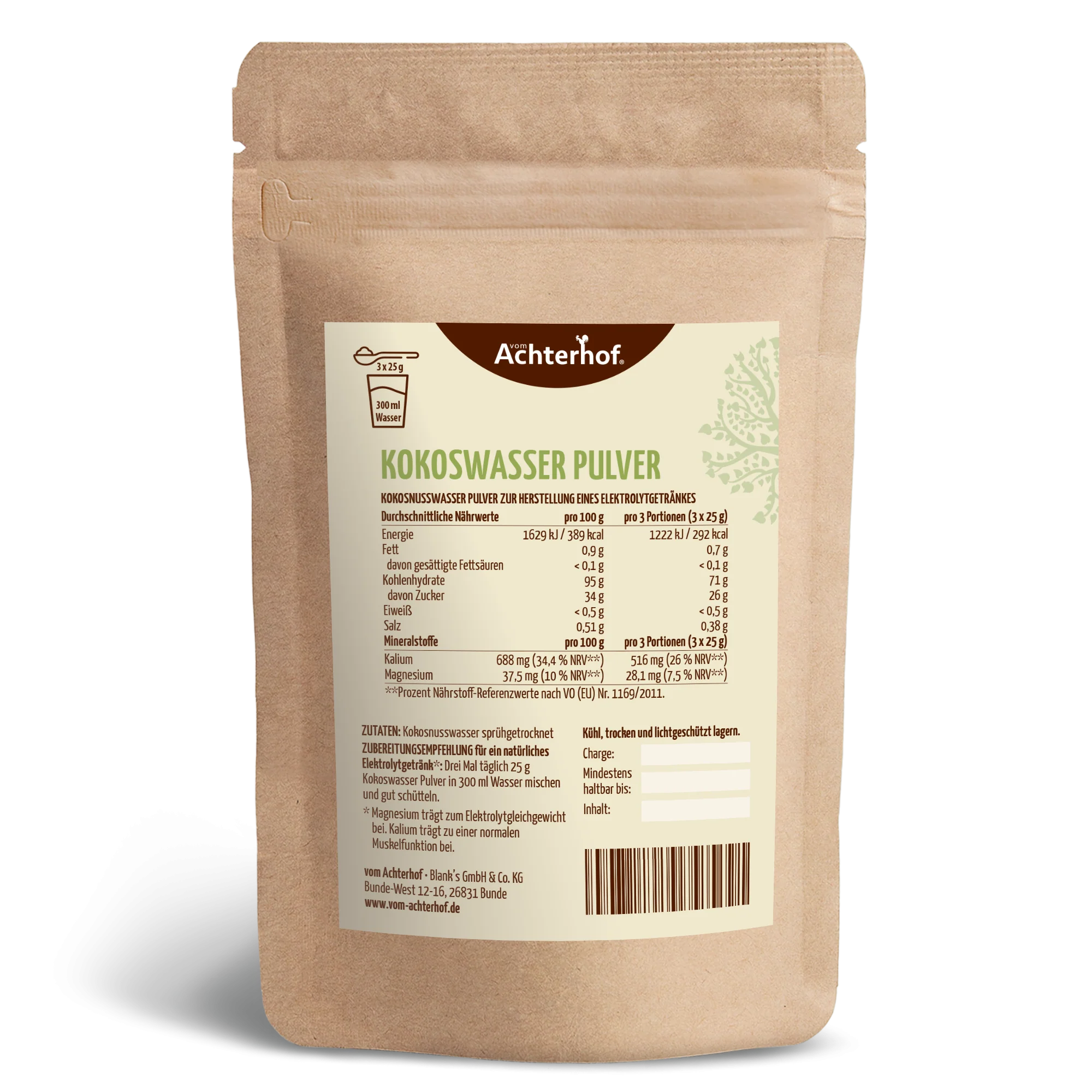 Kokoswasser Pulver (250g) - Image 7