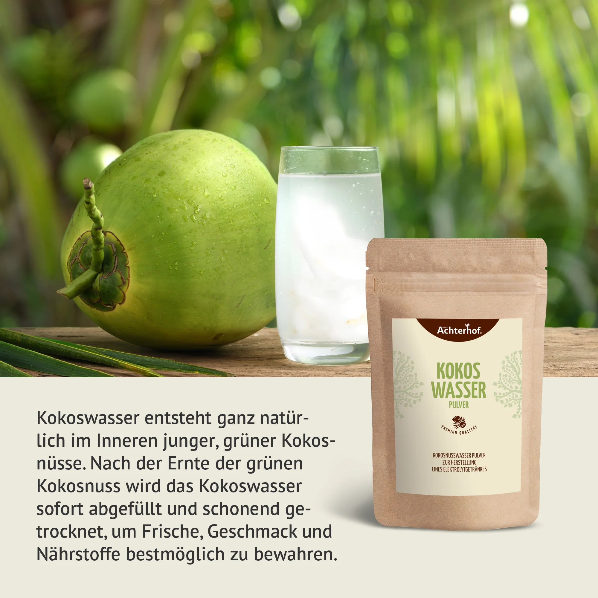 Kokoswasser Pulver (500g) - Image 5