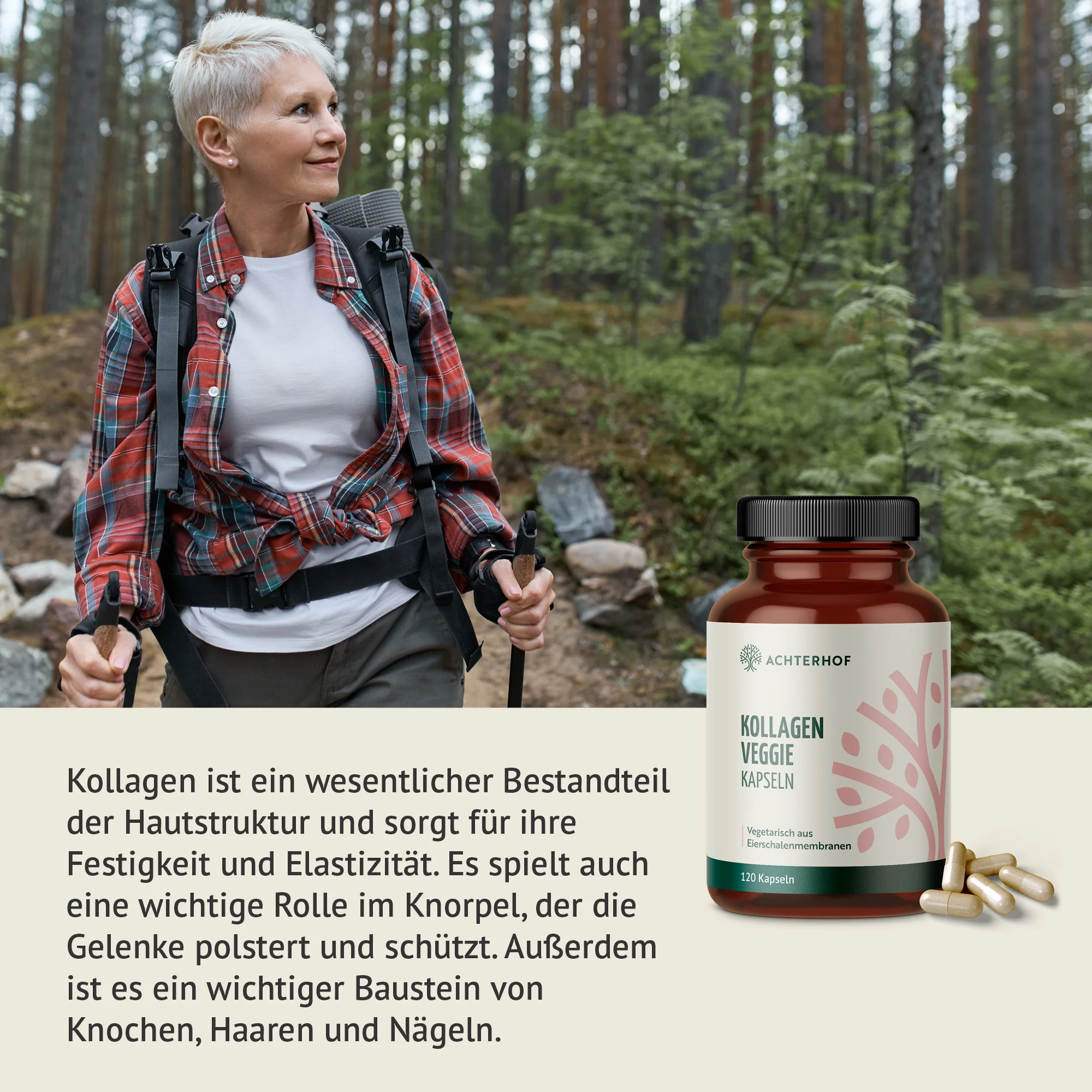 Kollagen Veggie Kapseln (120 Kapseln) - Image 3