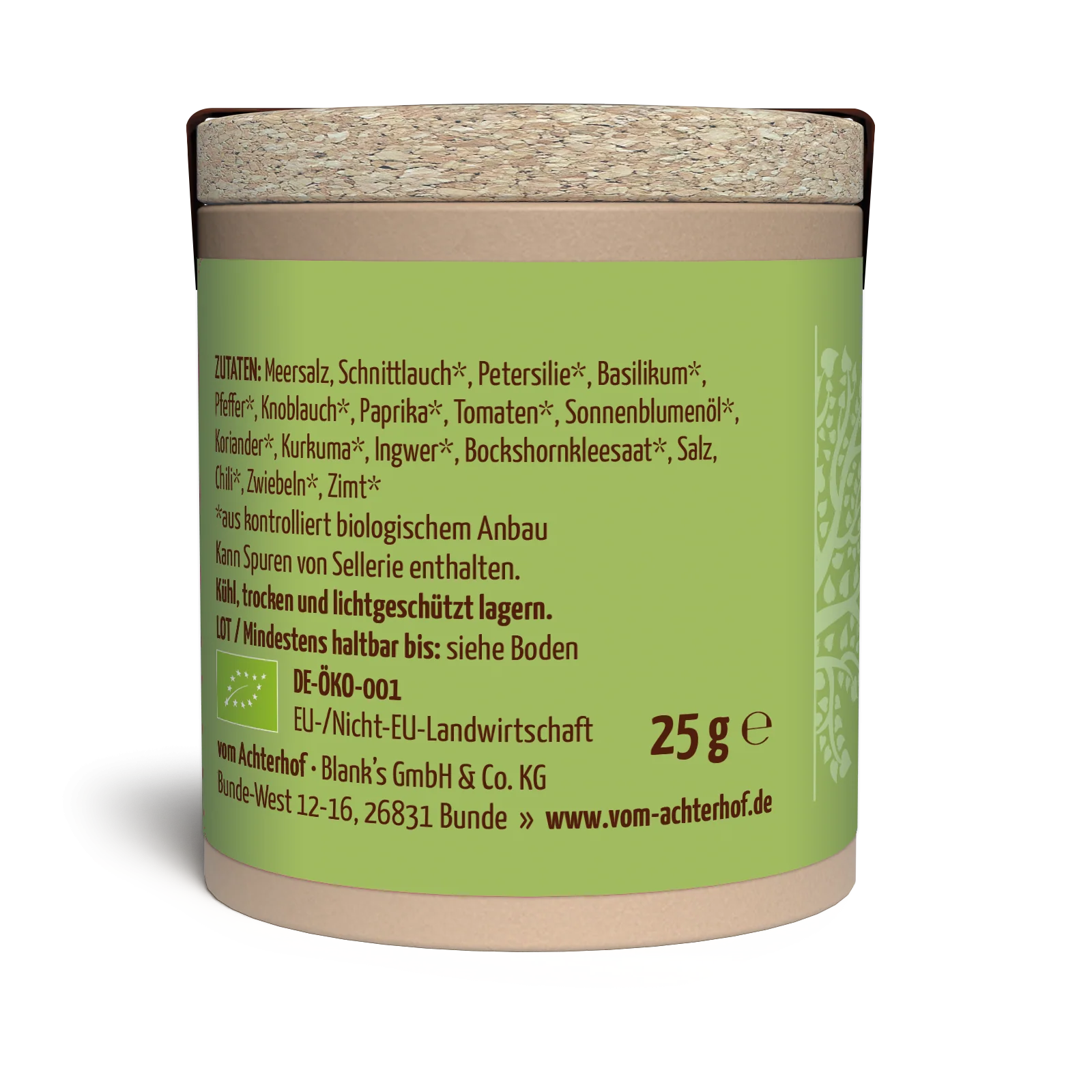 Kräuterbutter Gewürzzubereitung Bio (25g) - Image 2