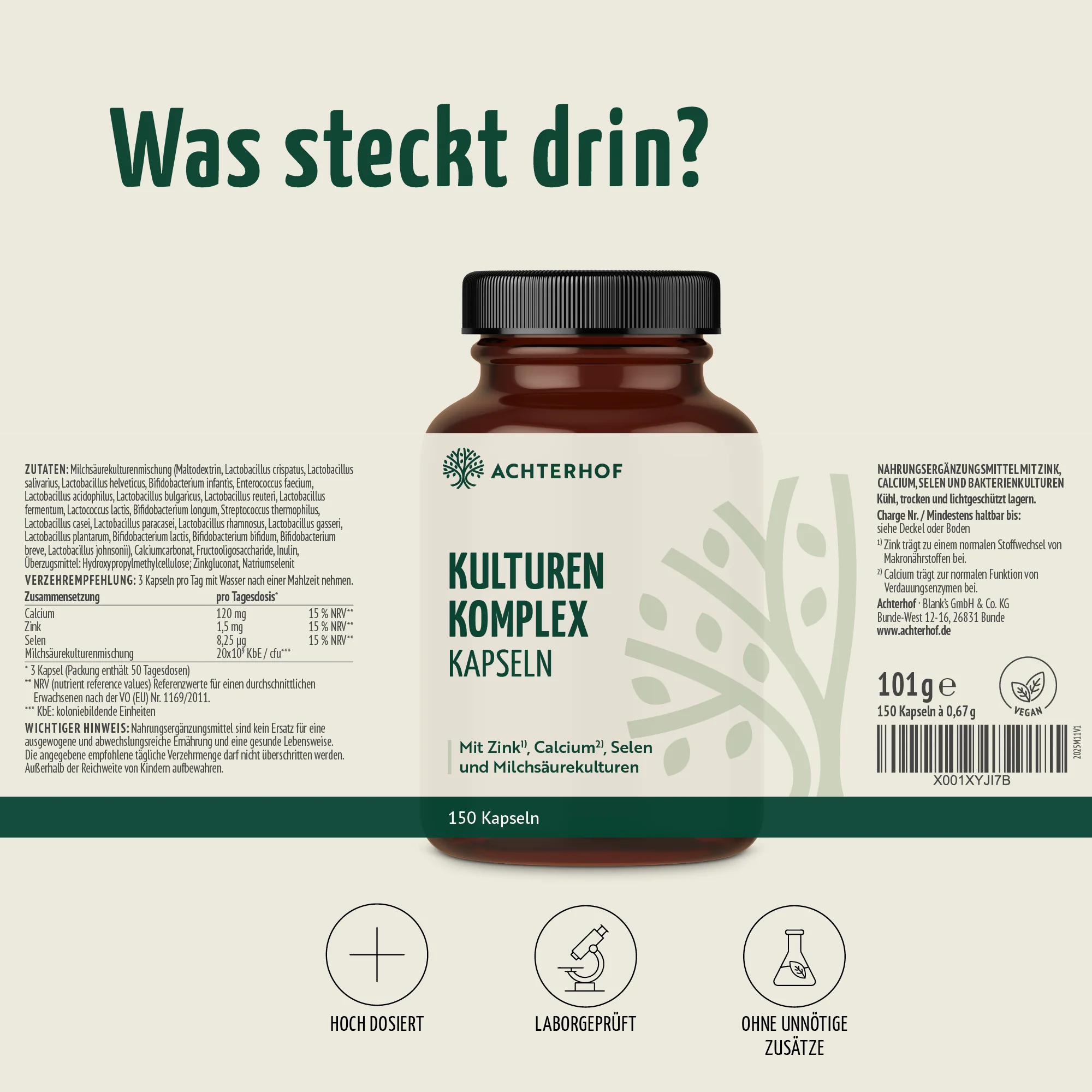 Kulturen Komplex (150 Kapseln) - Image 9