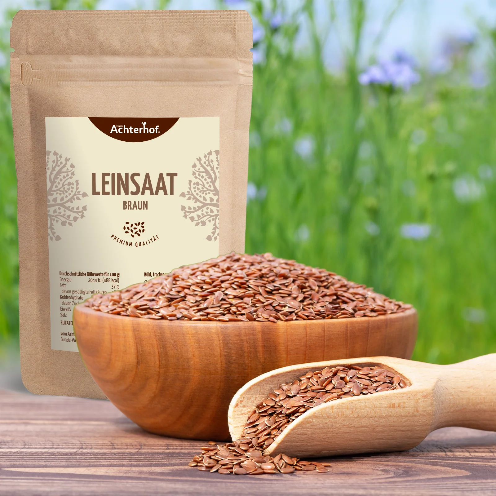 Leinsaat braun (1000g) - Image 5