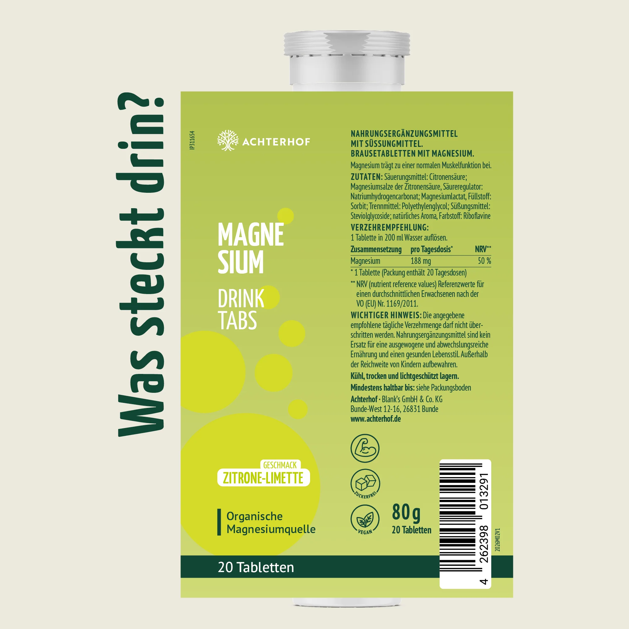 Magnesium Drink Tabs (20 Tabletten) - Image 5