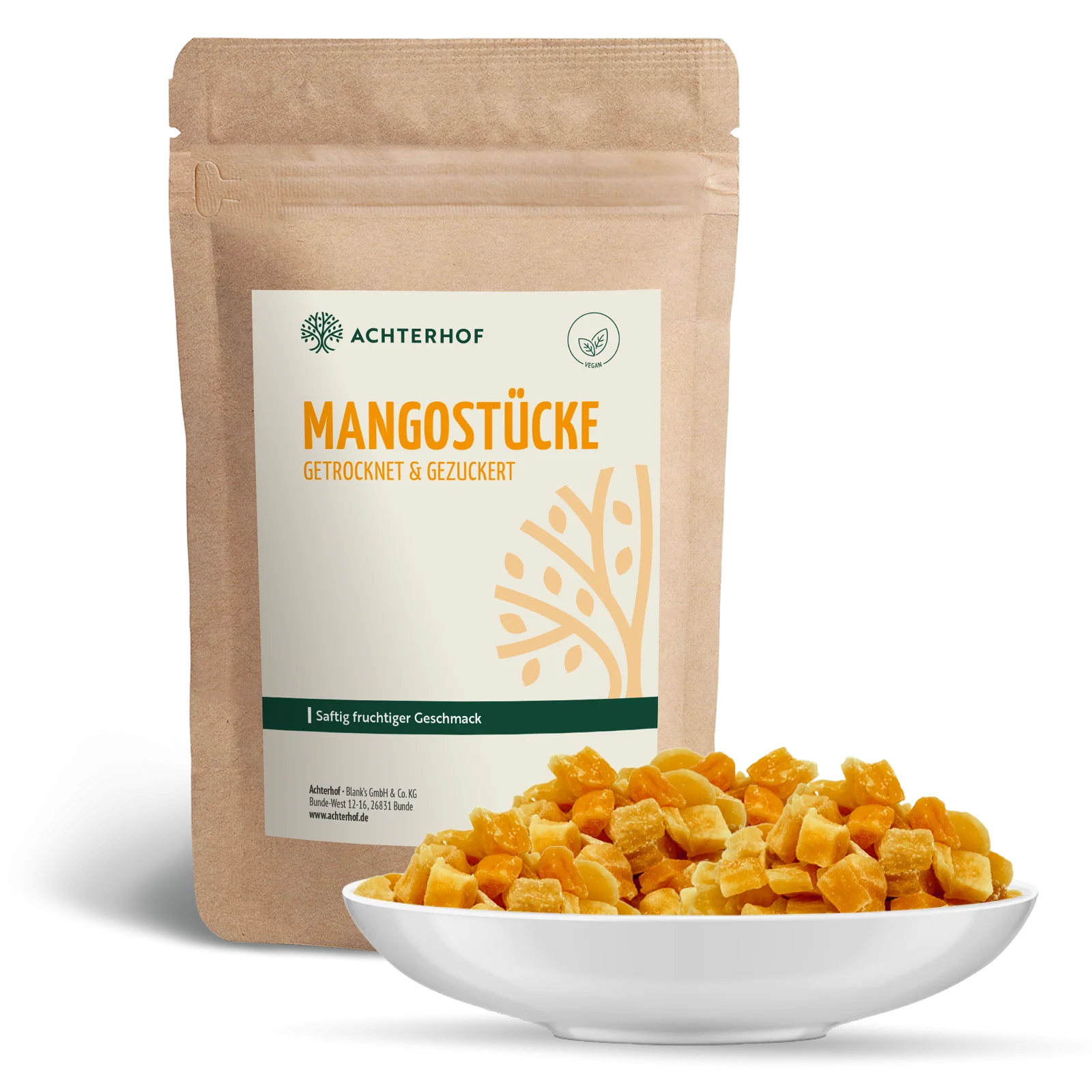 Mangostücke getrocknet & gezuckert (500g) - Image 2