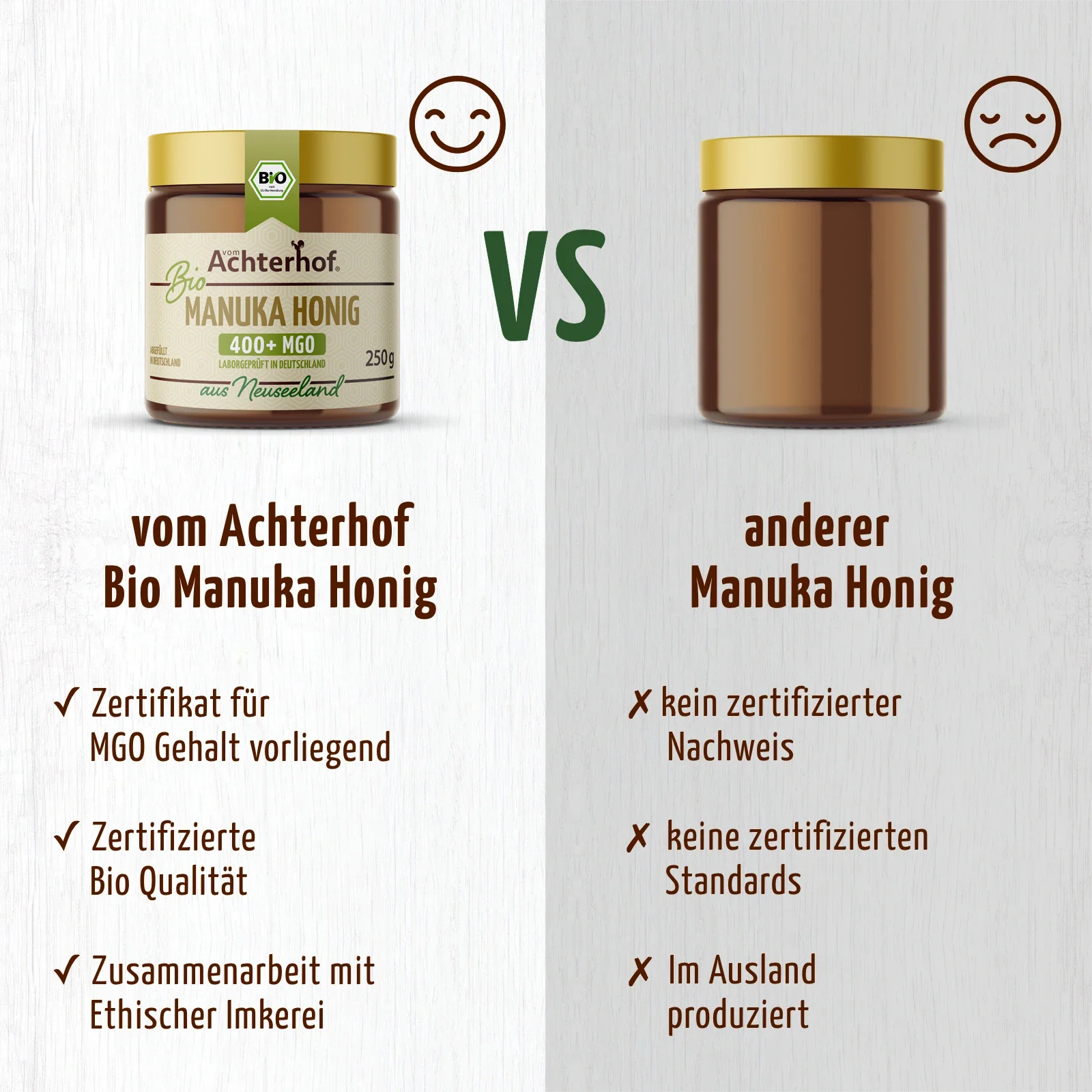 Manuka Honig Bio 400+ MGO (250g) - Image 5