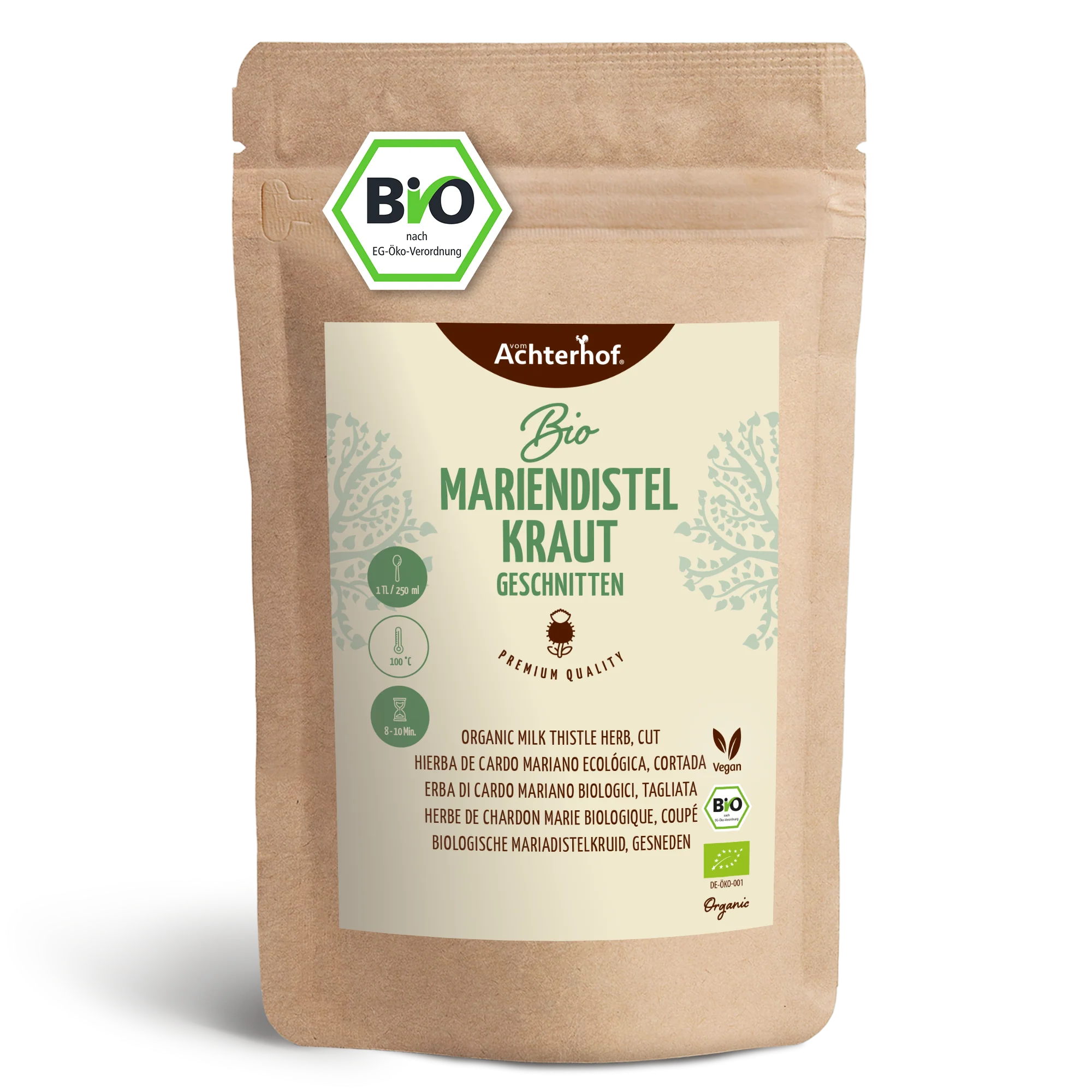 Mariendistelkraut geschnitten Bio (100g)