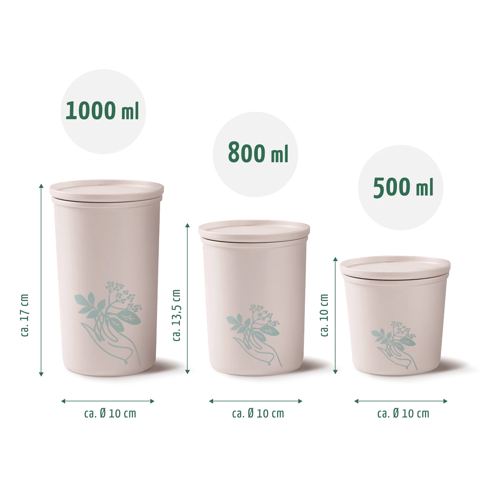 Mond Milch Mischung 3er Bio Set + Frischhaltedosen - Image 7