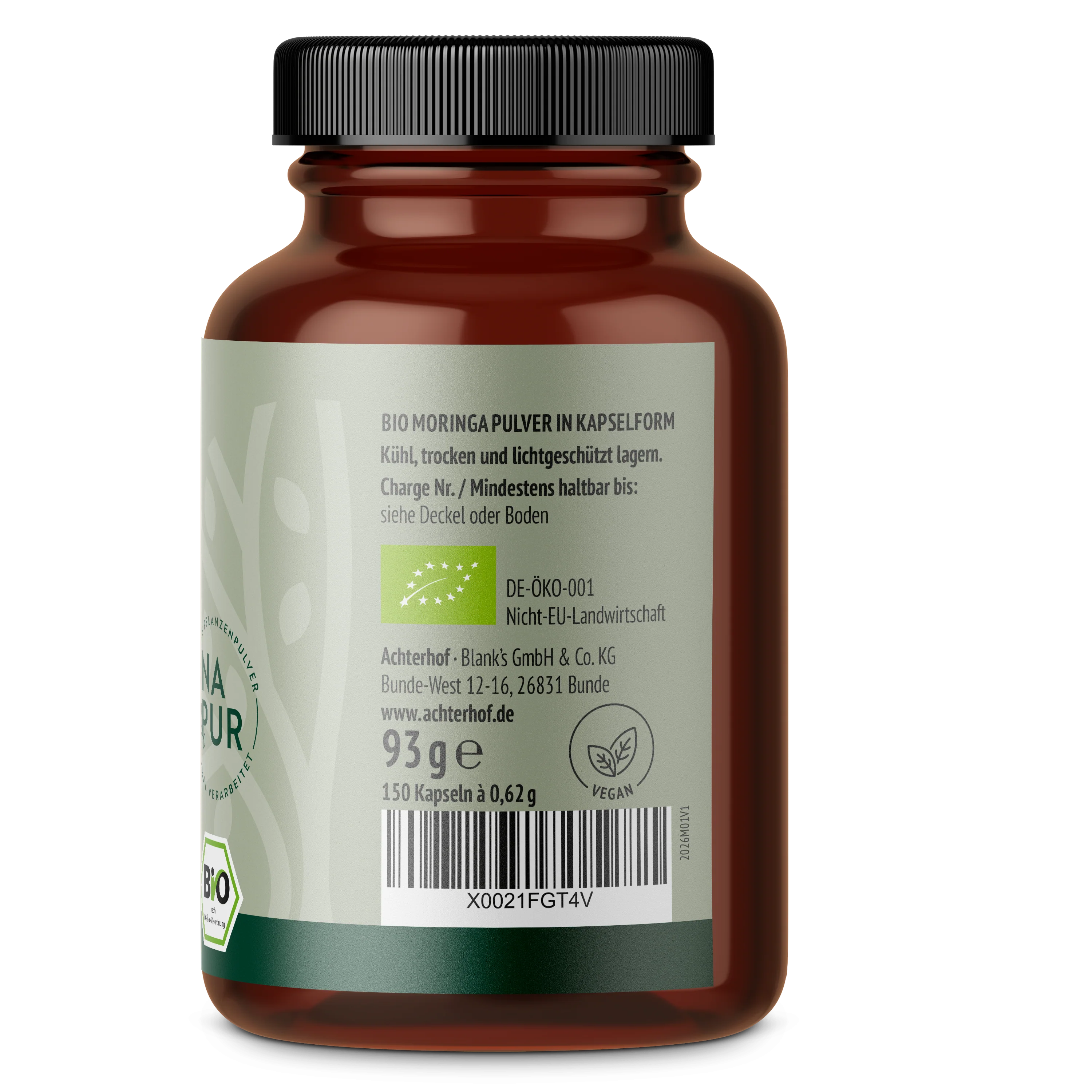Moringa Kapseln Bio (150 Kapseln) - Image 4