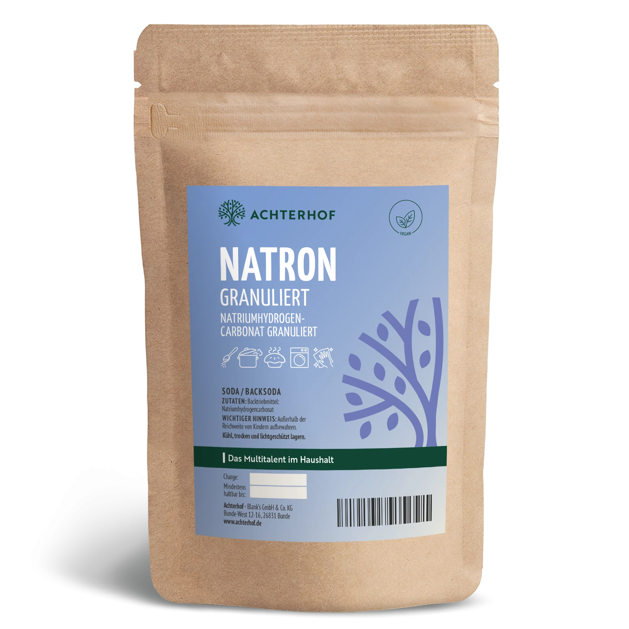 Natron granuliert (500g)