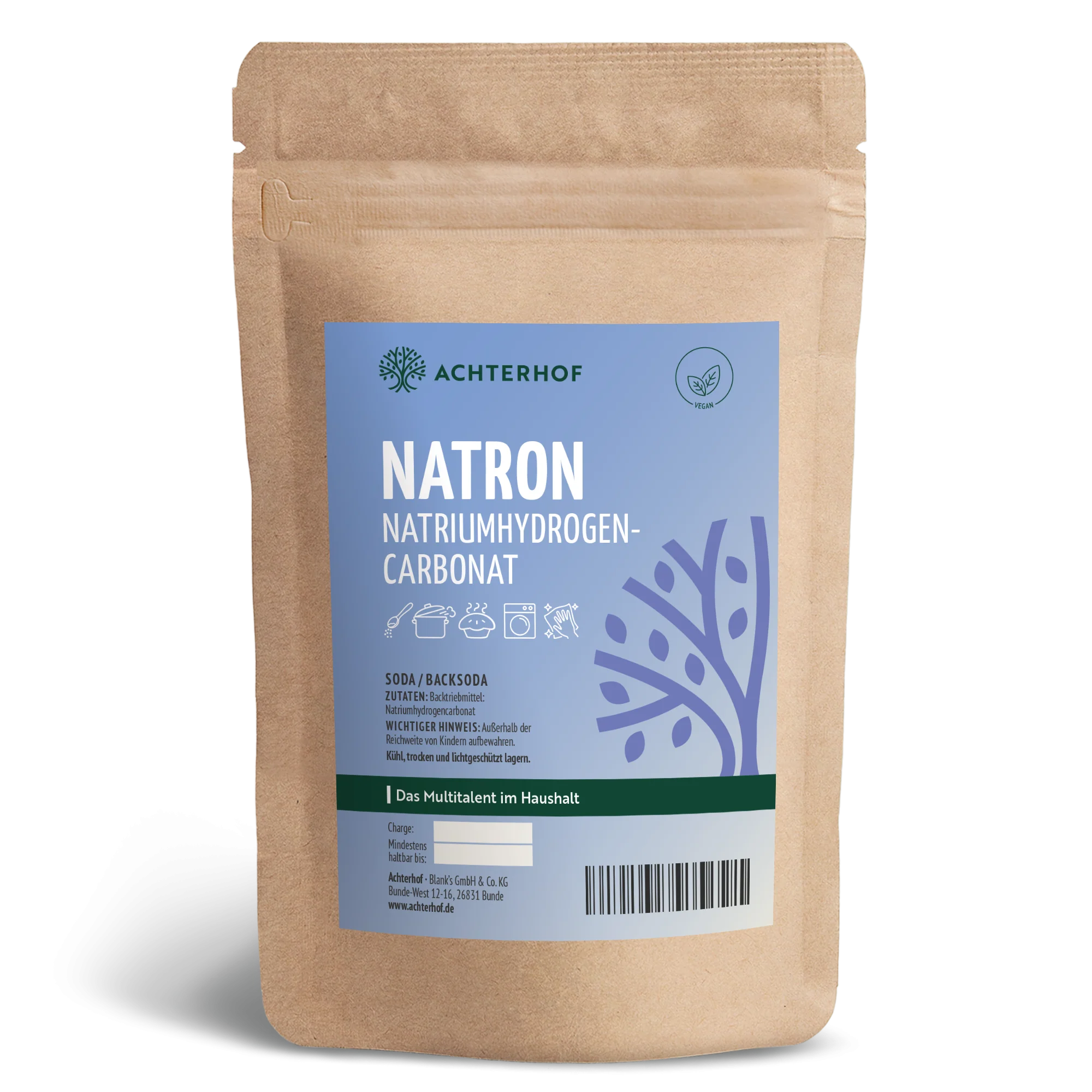 Natron Natriumhydrogencarbonat (1000g)
