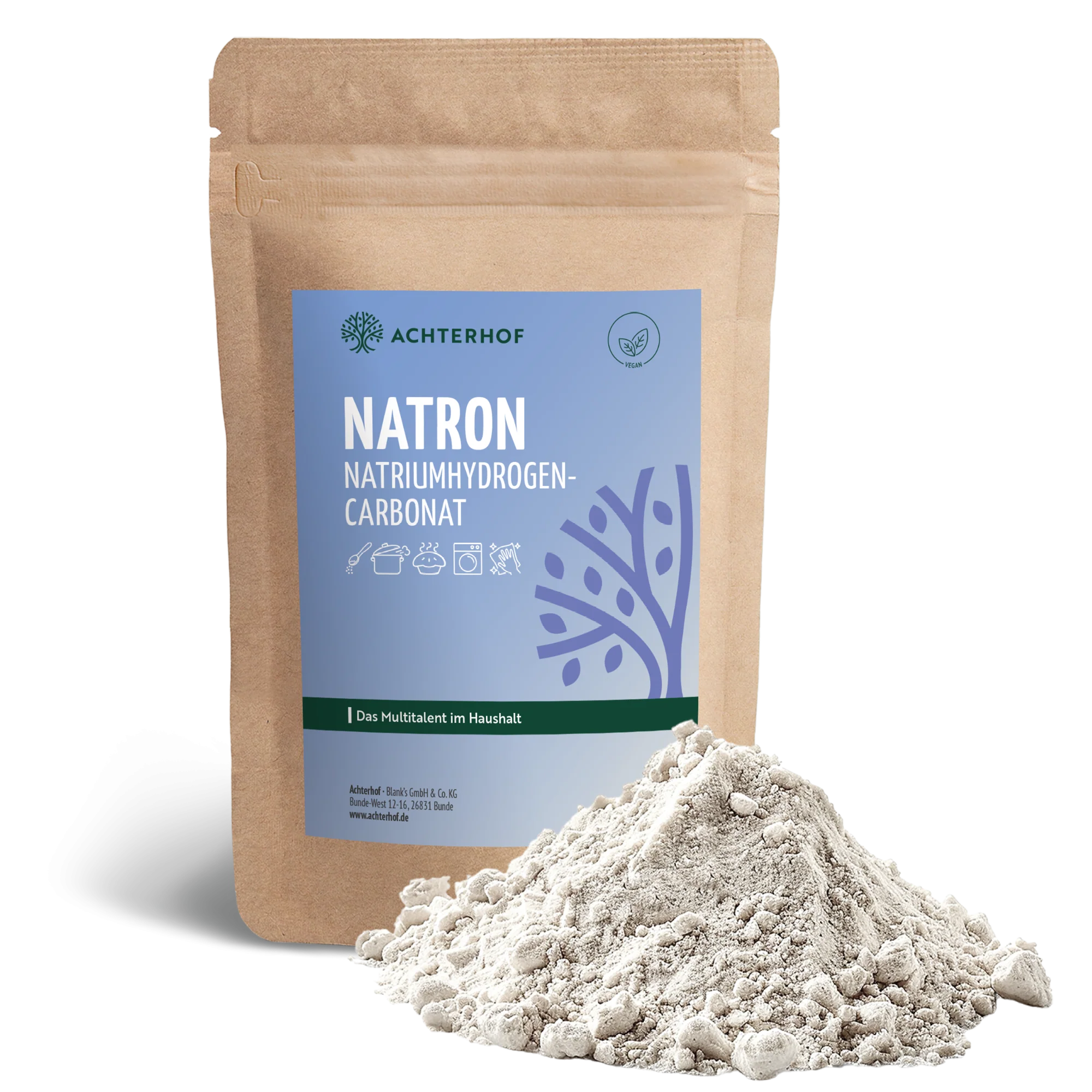 Natron Natriumhydrogencarbonat (500g) - Image 2