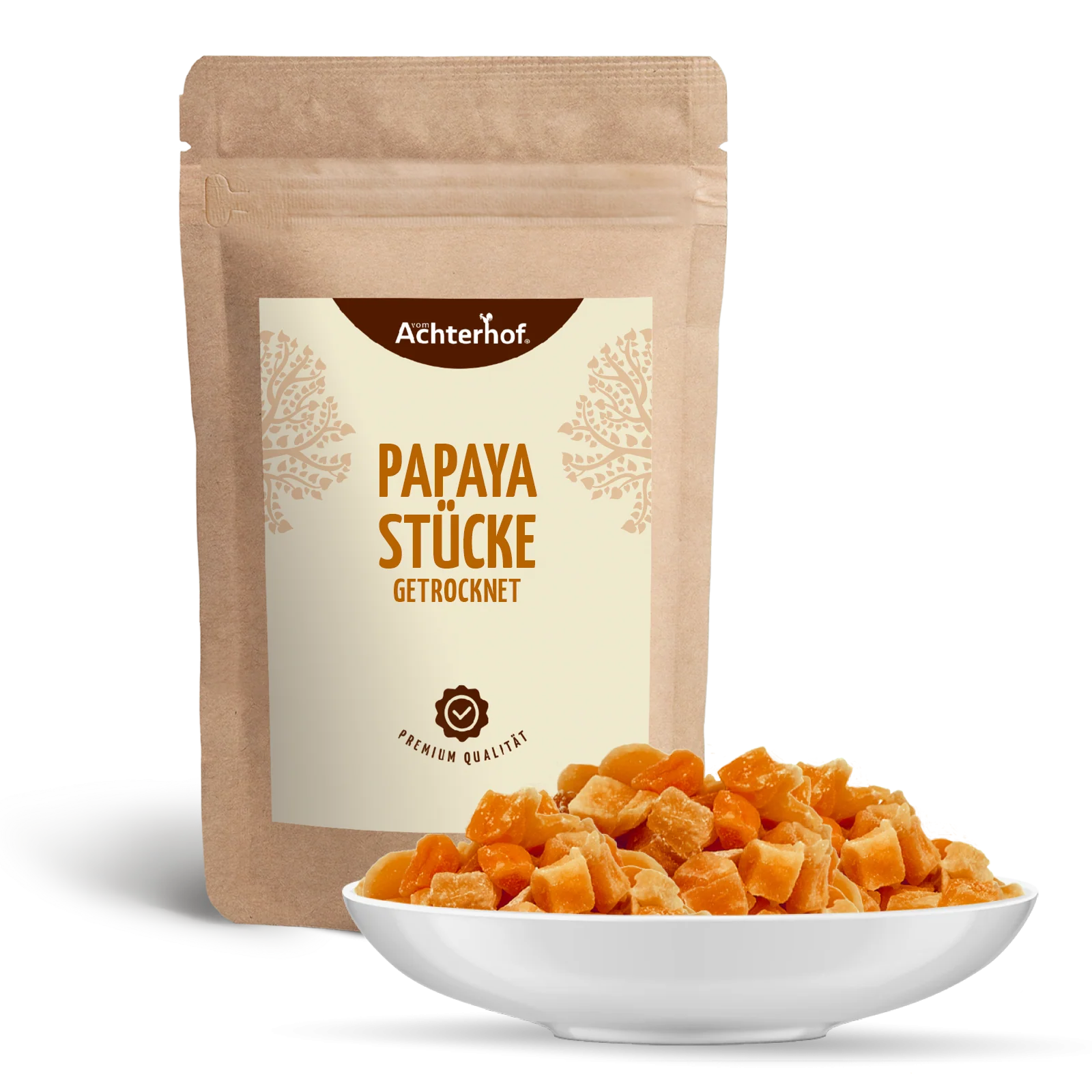 Papayastücke getrocknet & gezuckert (250g) - Image 2