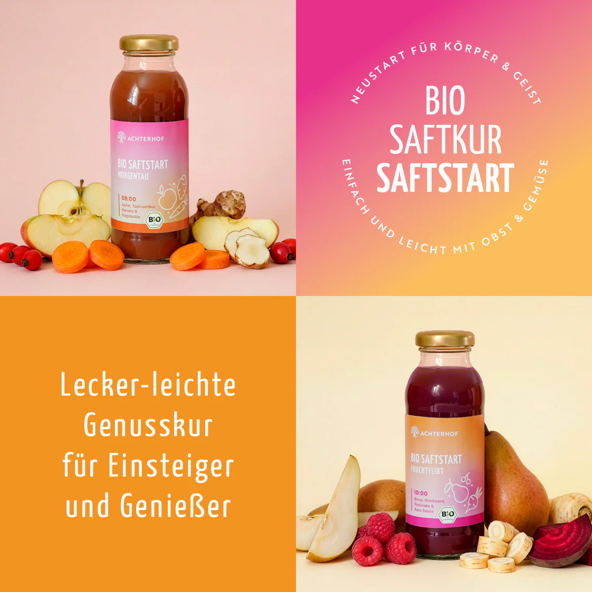 Saftstart Bio Fastenkur 1-7 Tage (6 Flaschen pro Tag) - Image 11