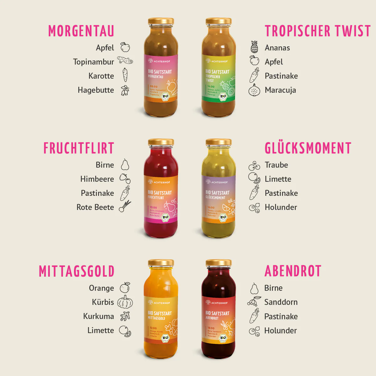 Saftstart Bio Fastenkur 1-7 Tage (6 Flaschen pro Tag) - Image 7