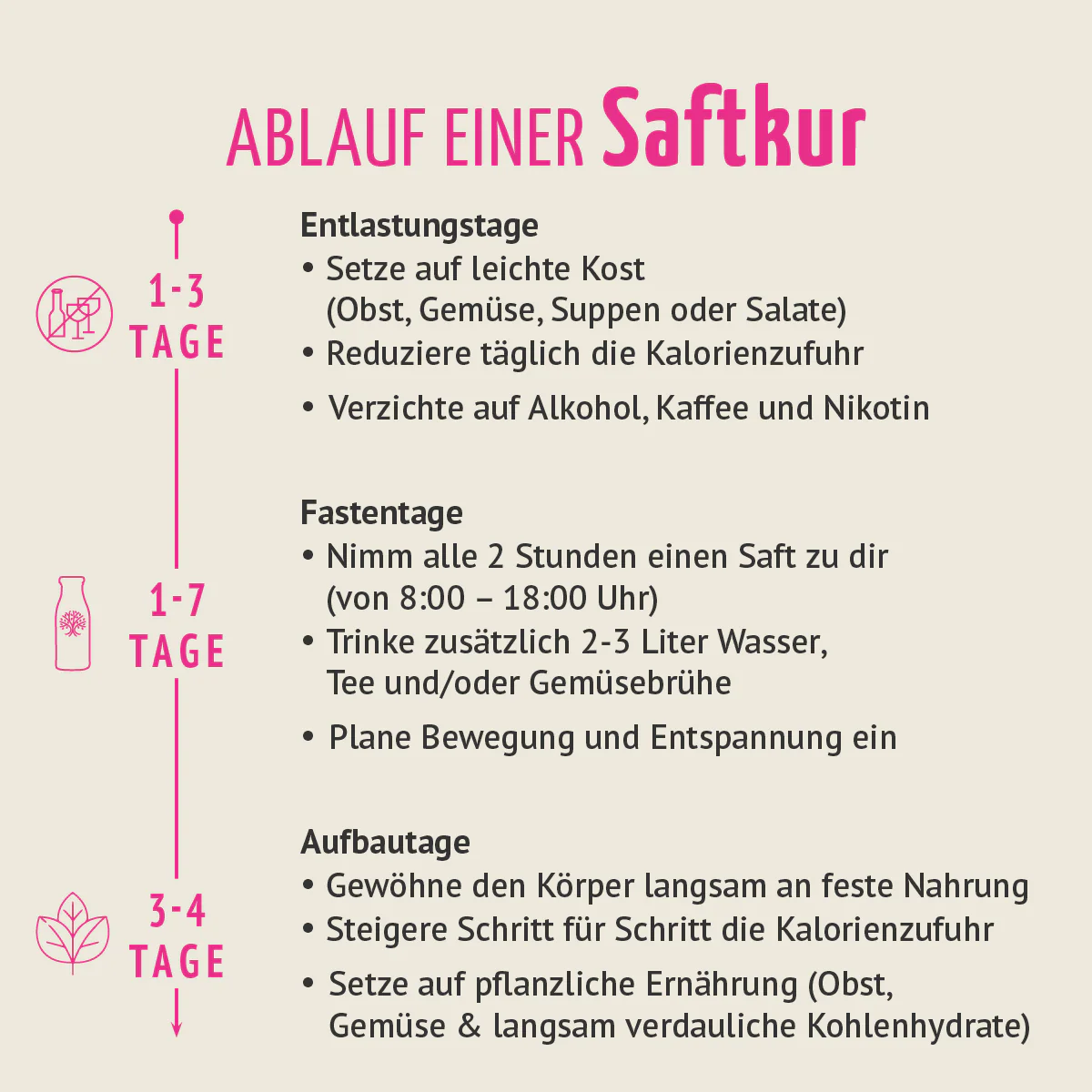 Saftstart Bio Fastenkur 1-7 Tage (6 Flaschen pro Tag) - Image 8