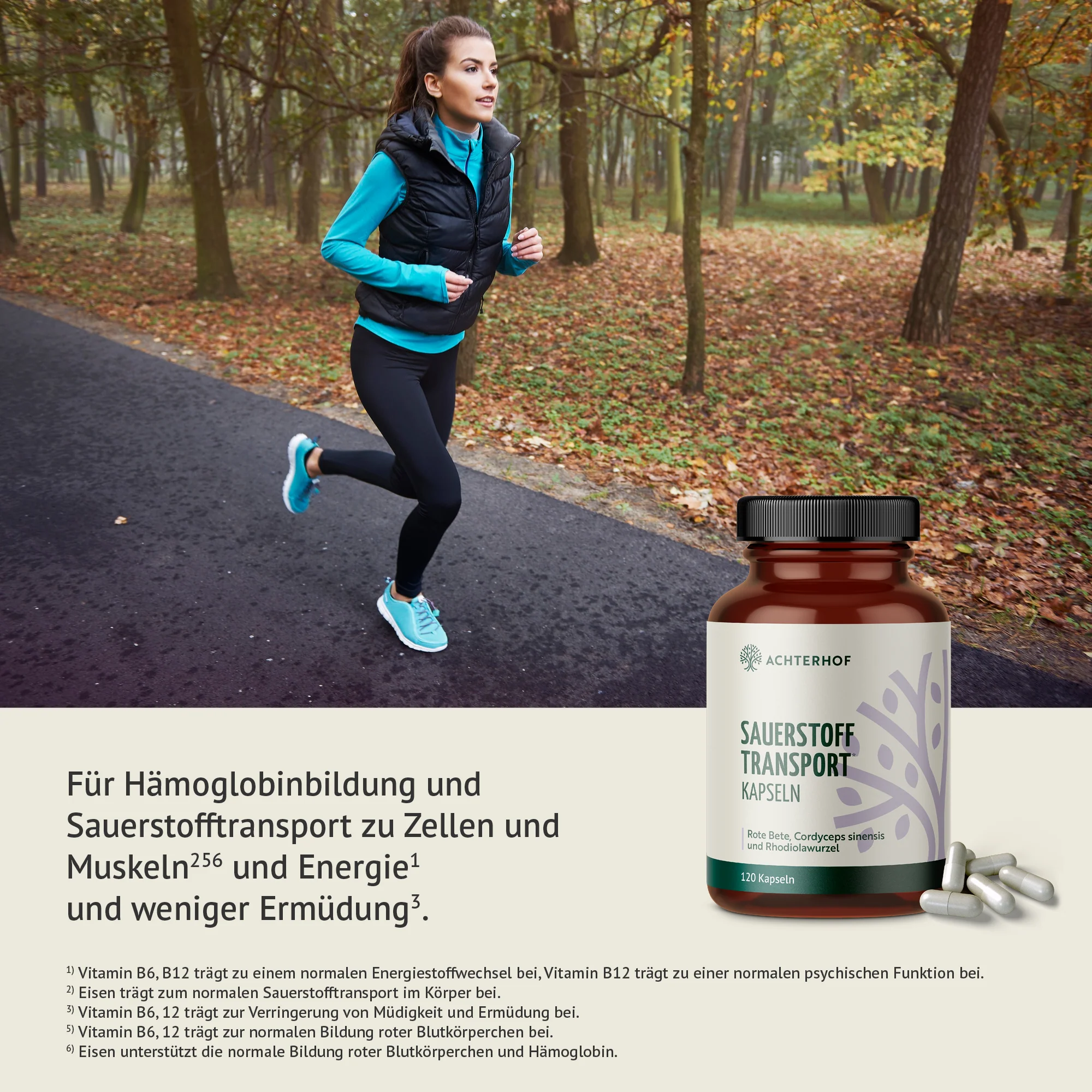 Sauerstoff Transport Kapseln (120 Kapseln) - Image 3