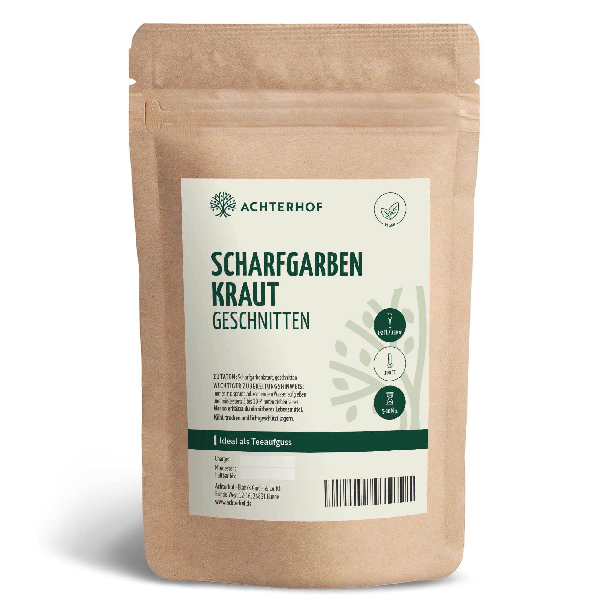 Schafgarbenkraut geschnitten (250g)