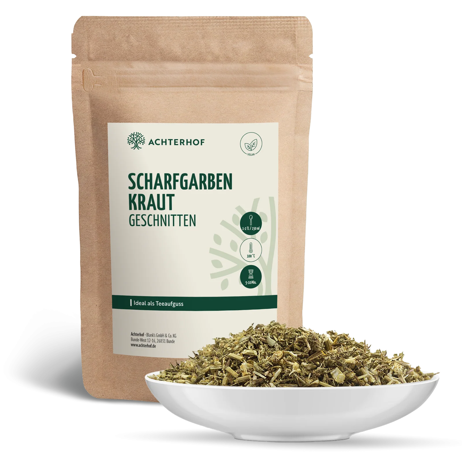 Schafgarbenkraut geschnitten (250g) - Image 2