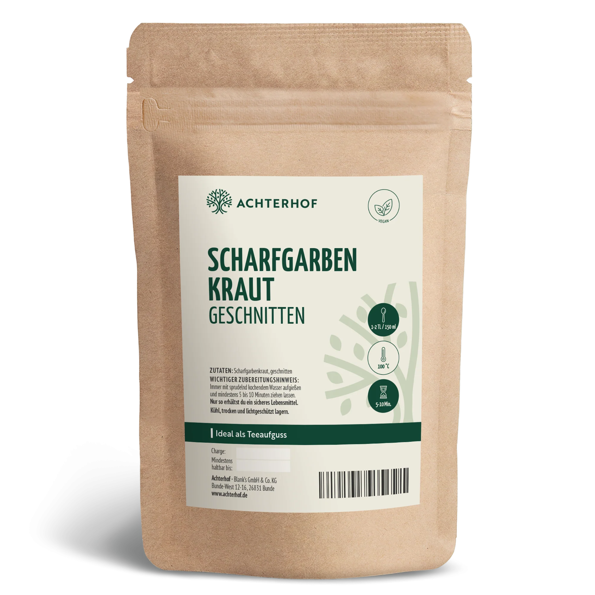 Schafgarbenkraut geschnitten (500g)