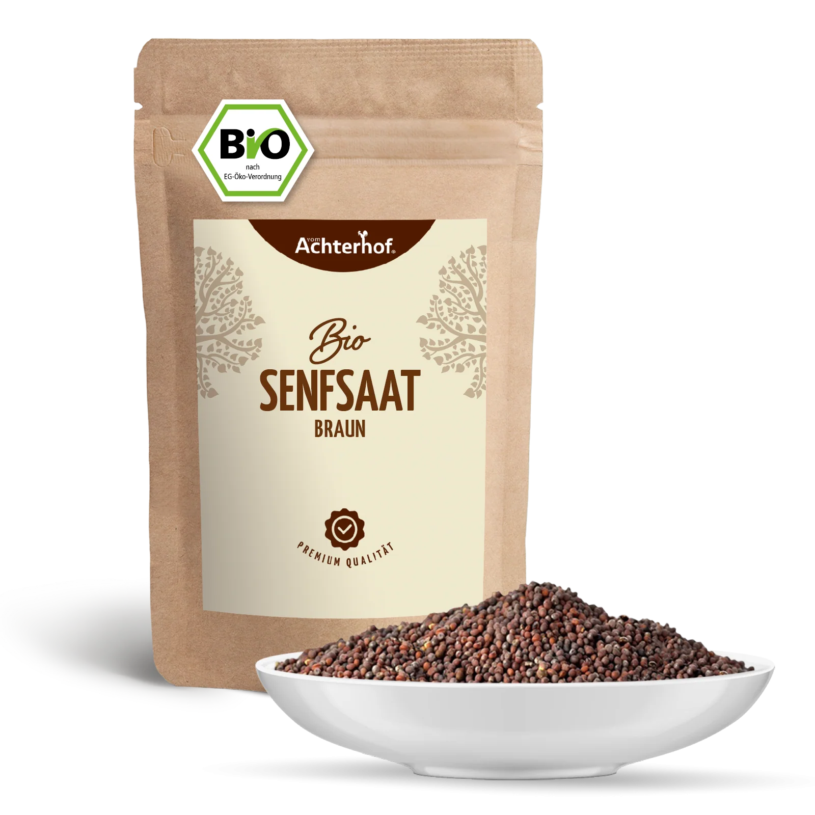 Senfsaat braun ganz Bio (250g) - Image 2