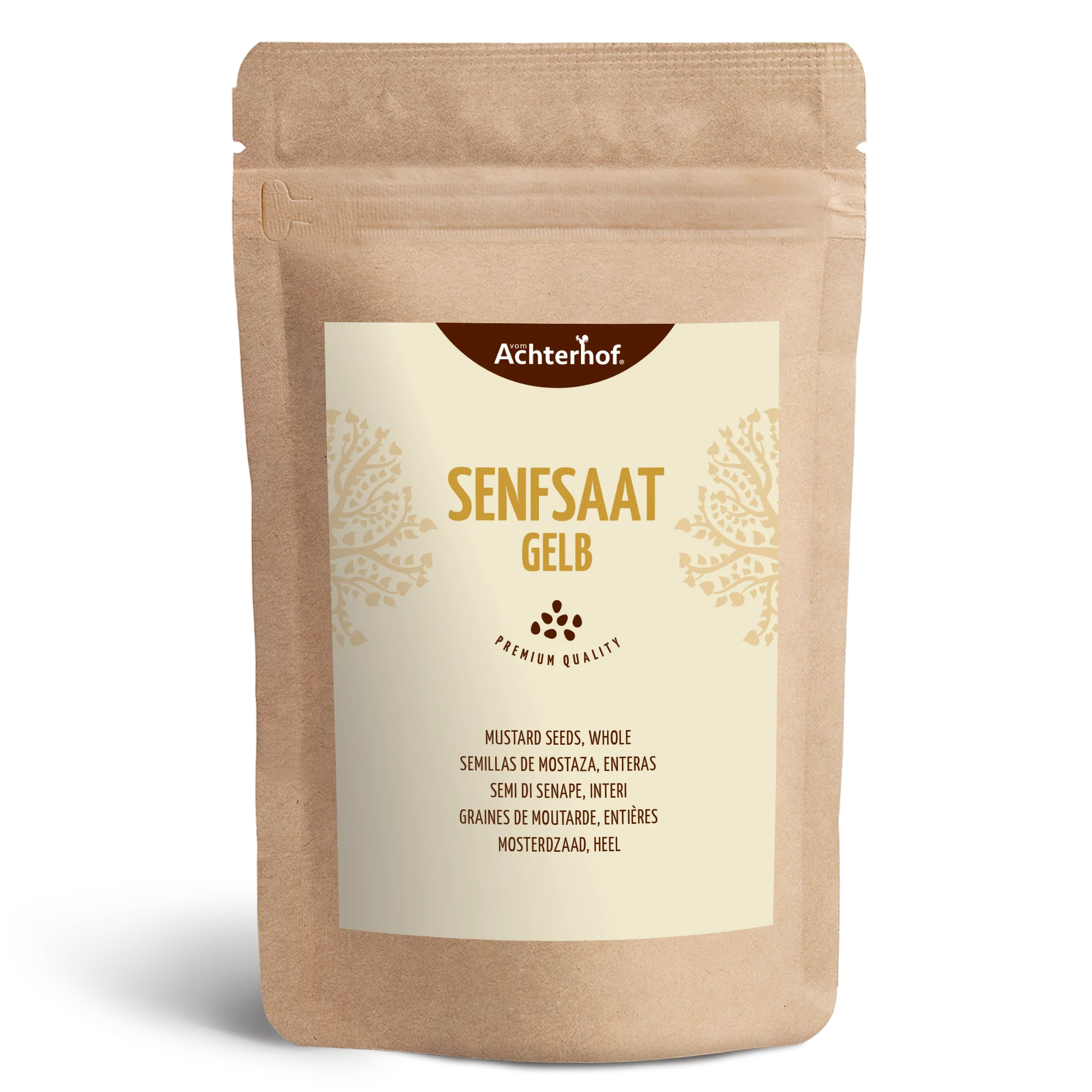Senfsaat gelb ganz (1000g)