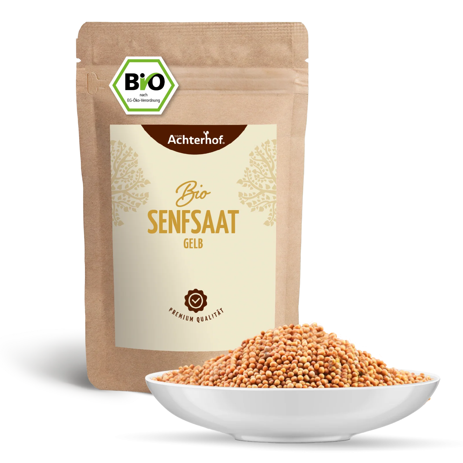 Senfsaat gelb ganz Bio (250g) - Image 2