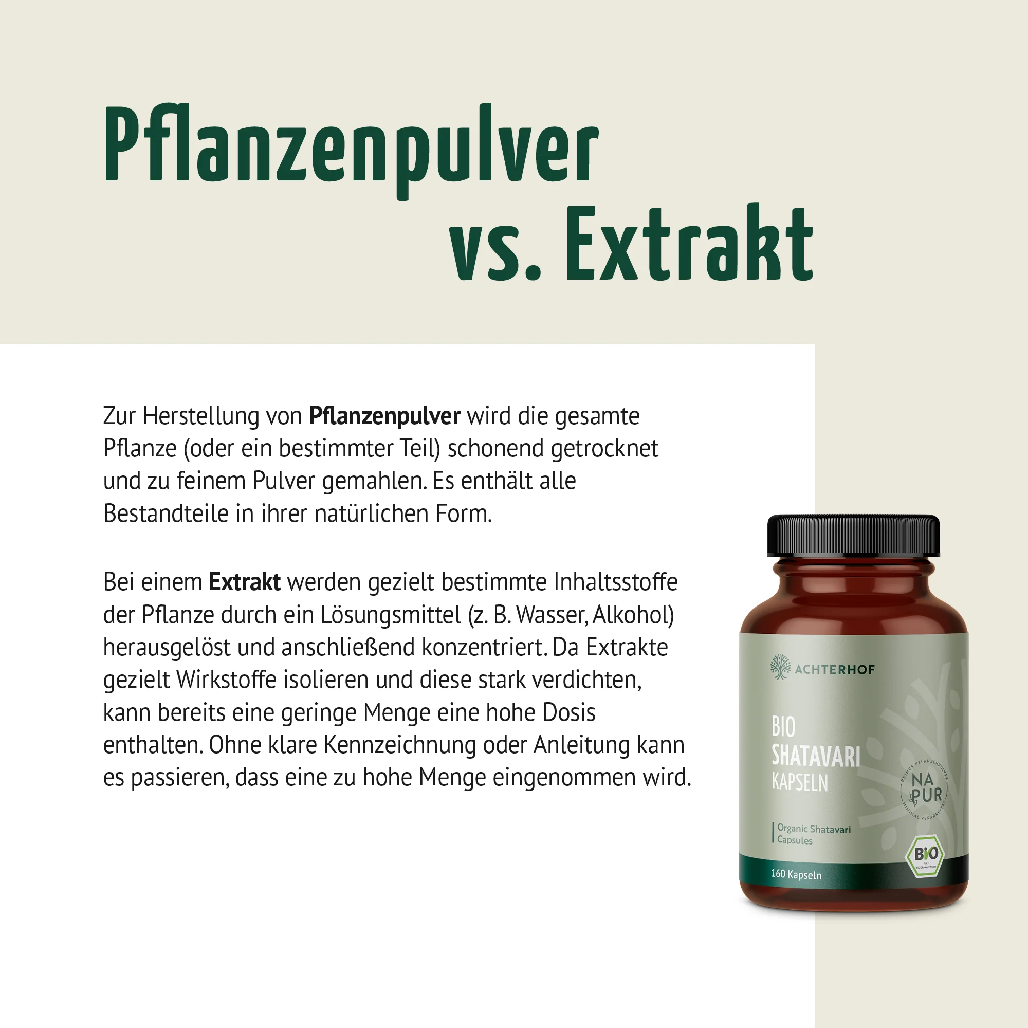 Bio Shatavari Kapseln Nachfüllpack (400 Kapseln) - Image 7