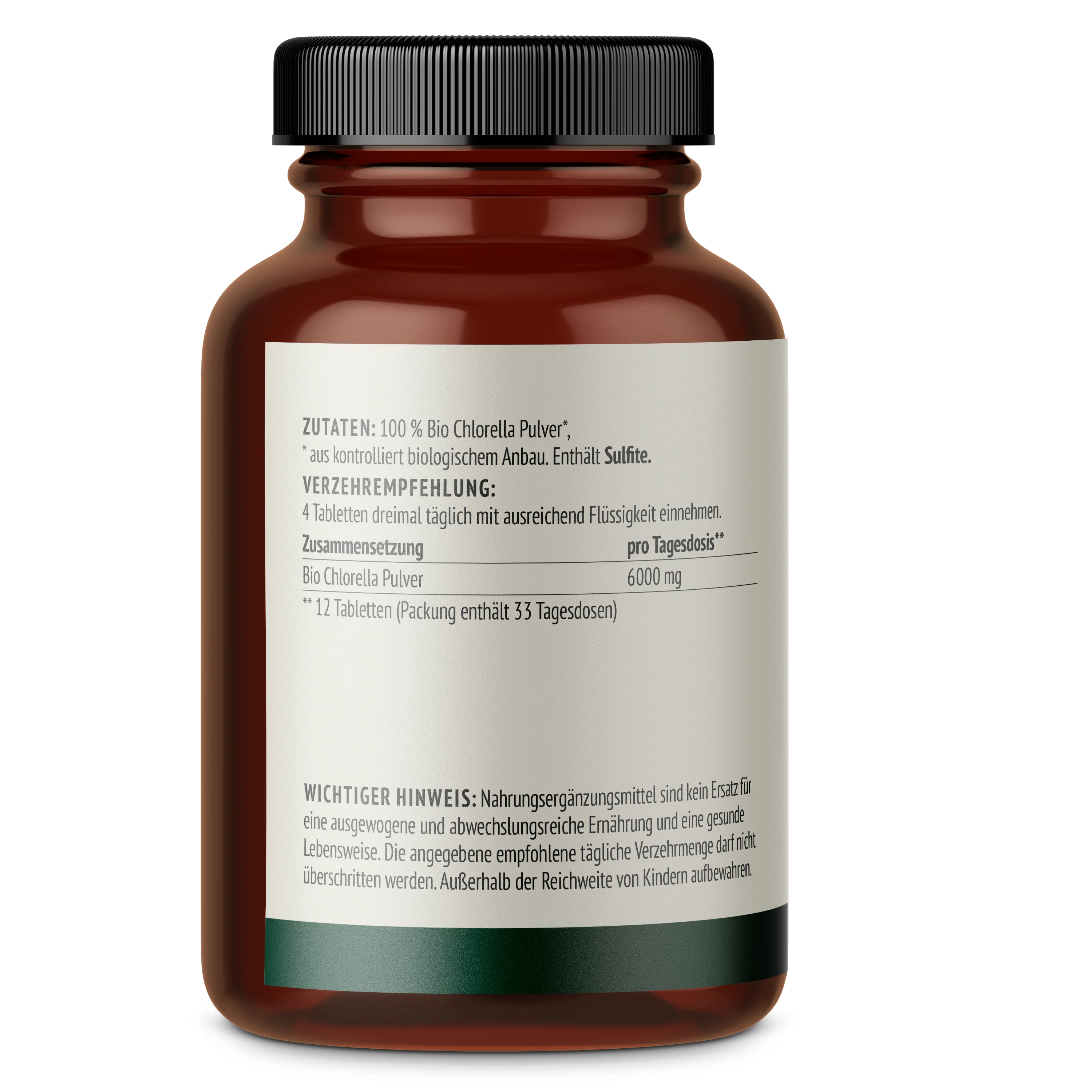 Chlorella & Spirulina Algen Tabletten Bio (400 Tabletten) - Image 4