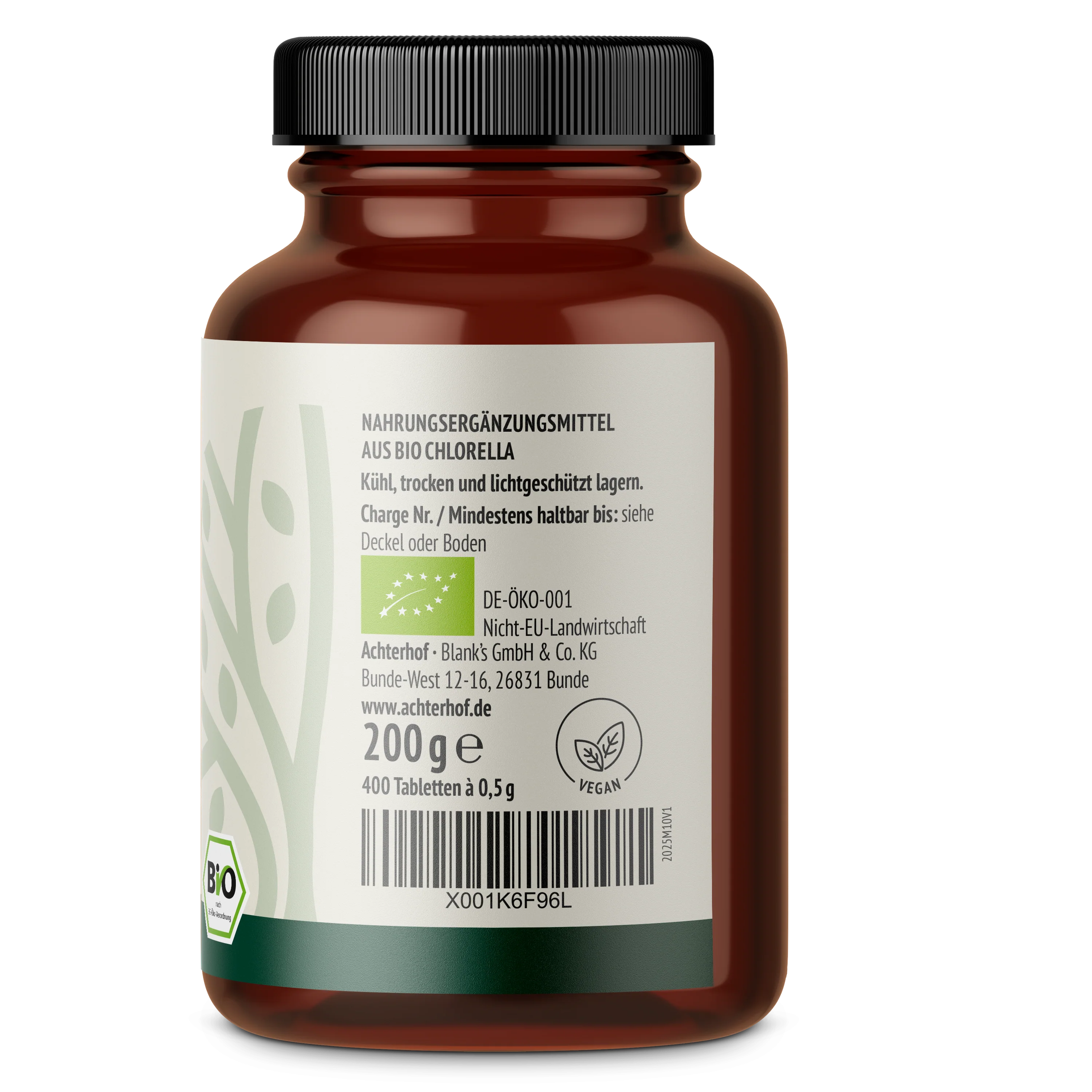 Chlorella & Spirulina Algen Tabletten Bio (400 Tabletten) - Image 5