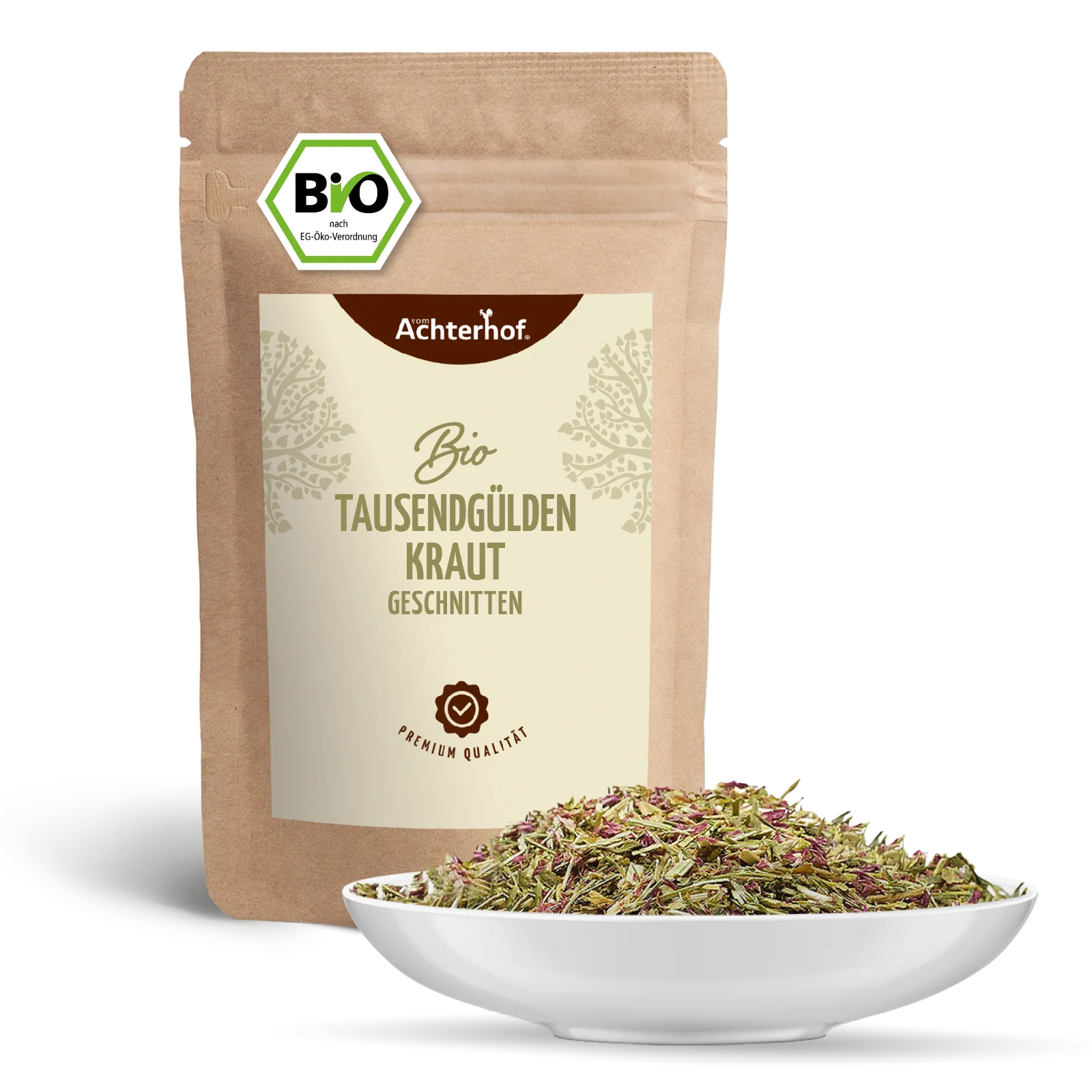 Tausendgüldenkraut geschnitten Bio (100g) - Image 2