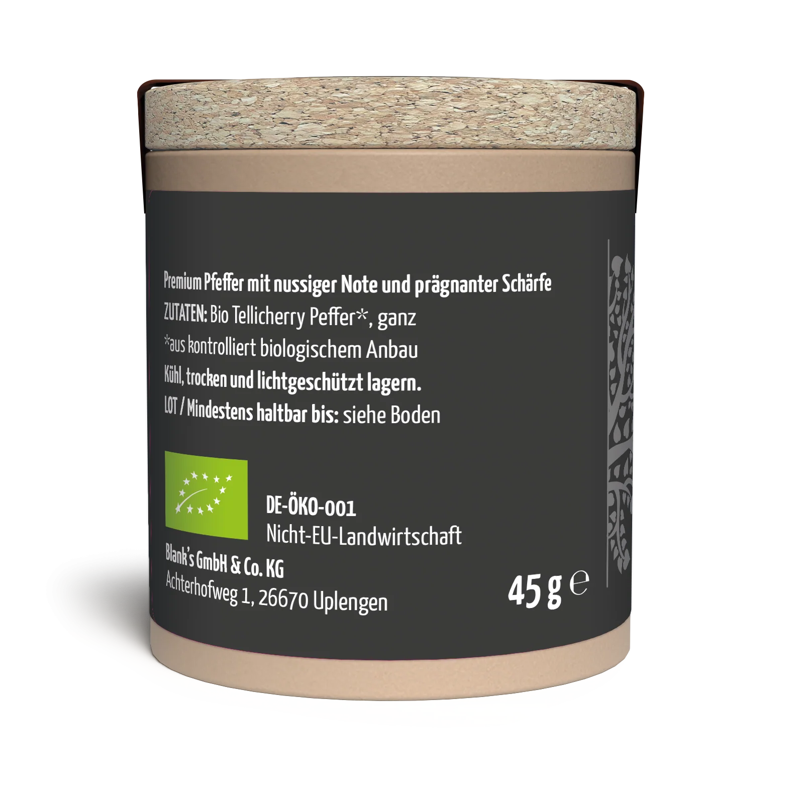 Tellicherry Pfeffer ganz Bio (45g) - Image 2