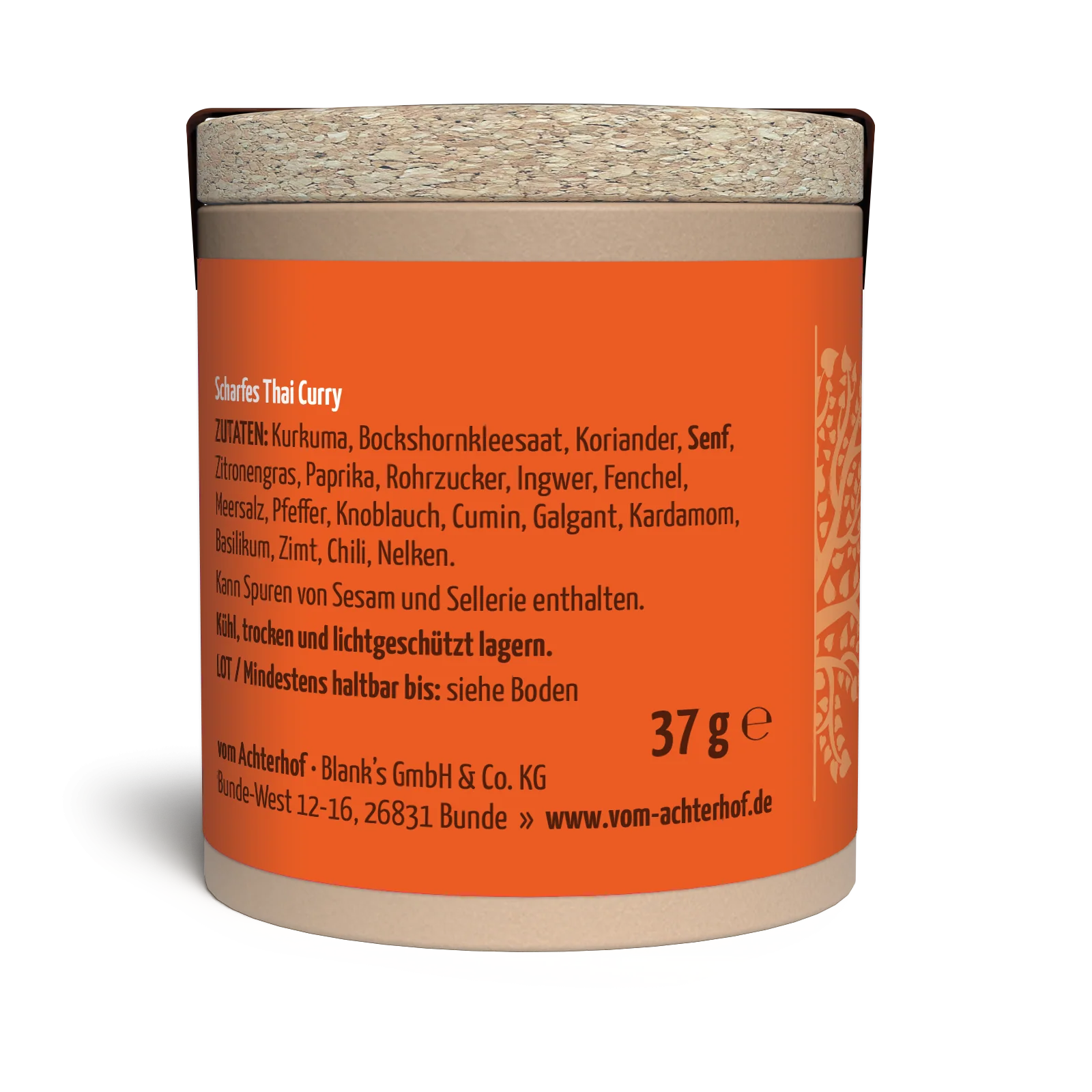 Thai Curry Gewürzzubereitung (37g) - Image 2