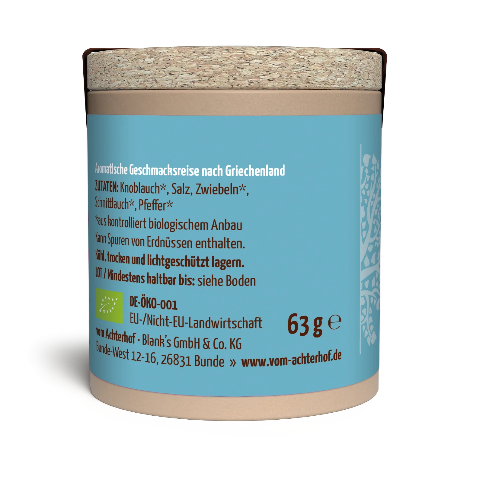 Tzatziki Dip Gewürzzubereitung Bio (63g) - Image 2