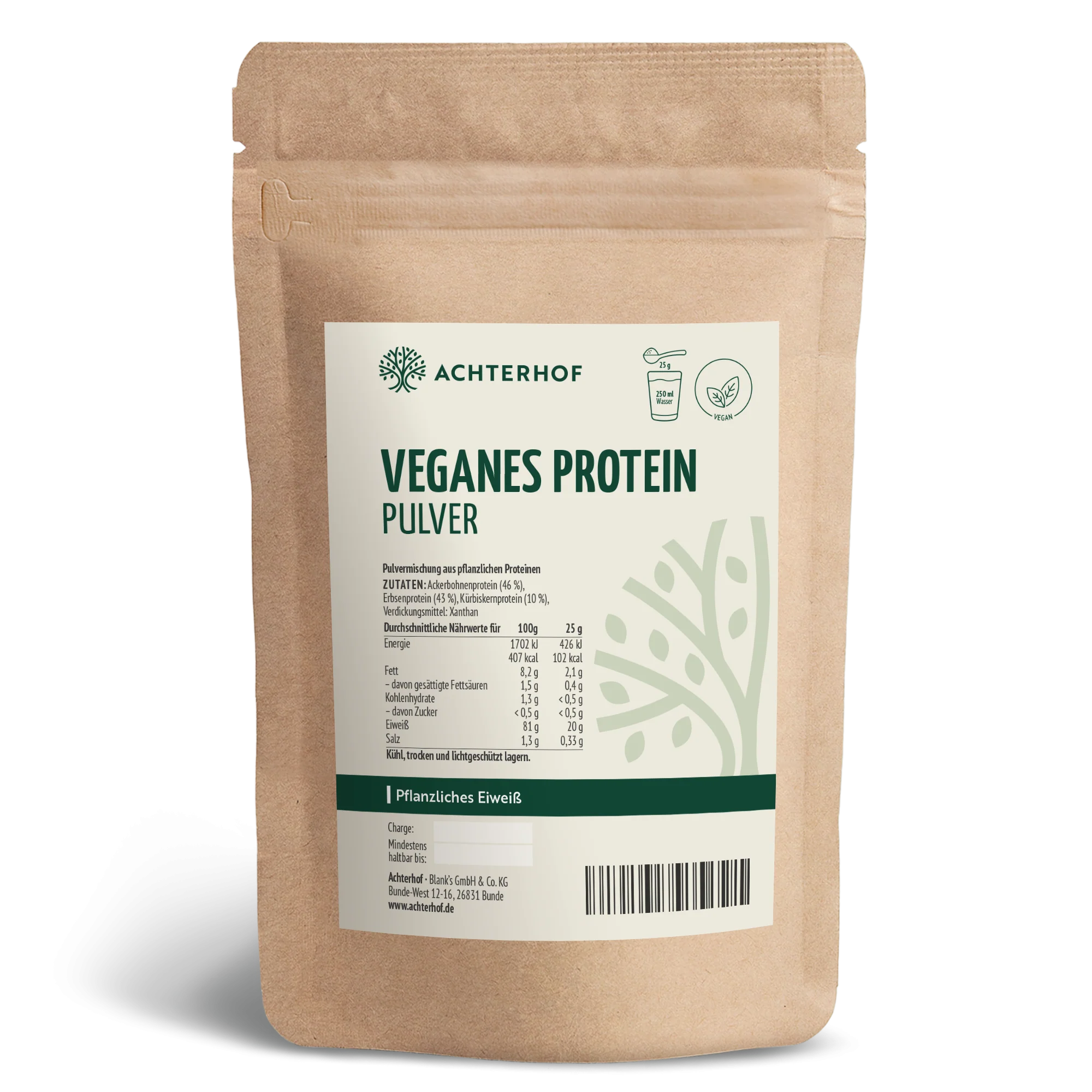 Veganes Protein Pulver (500g)