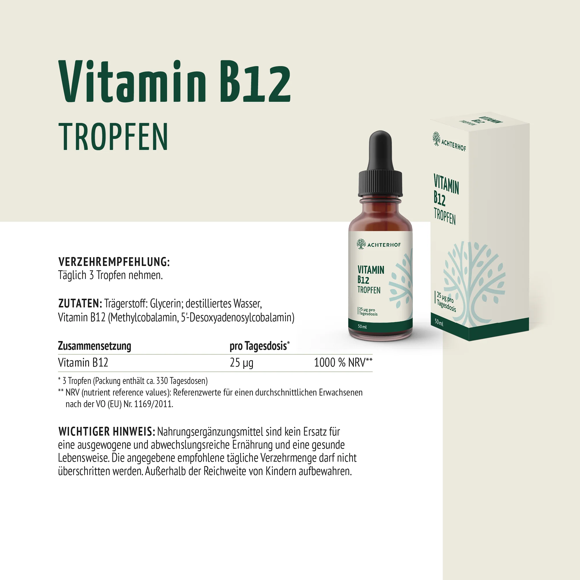 Vitamin B12 Tropfen (50ml) - Image 7
