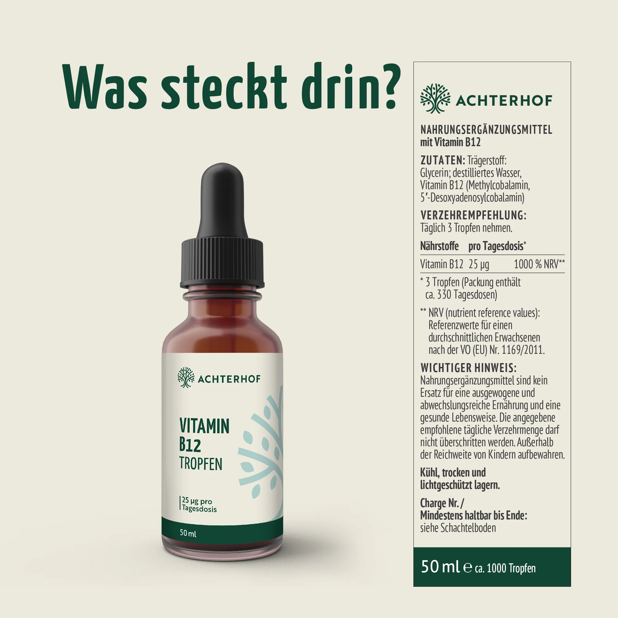 Vitamin B12 Tropfen (50ml) - Image 8