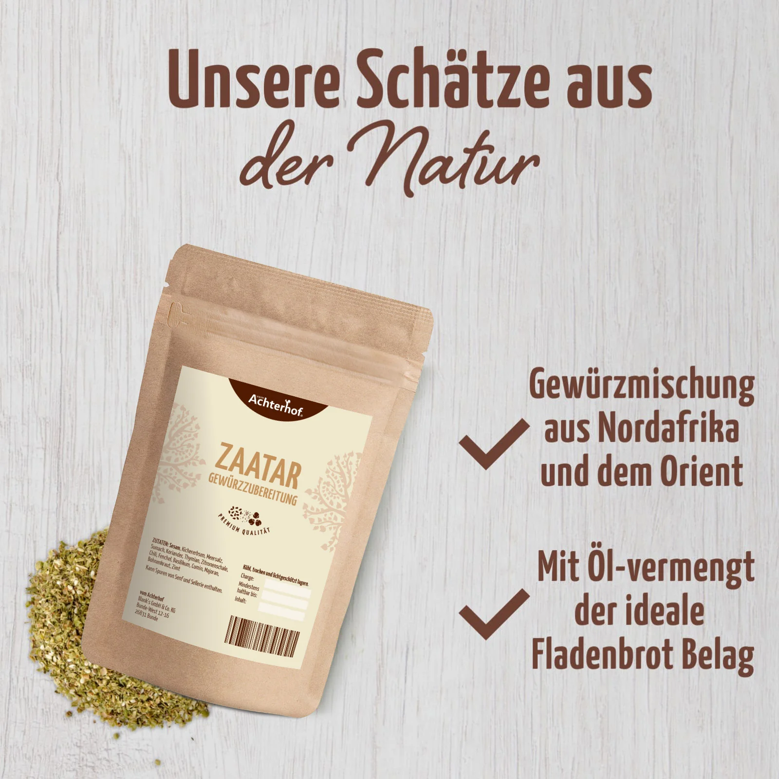 Zaatar Gewürzzubereitung (100g) - Image 3